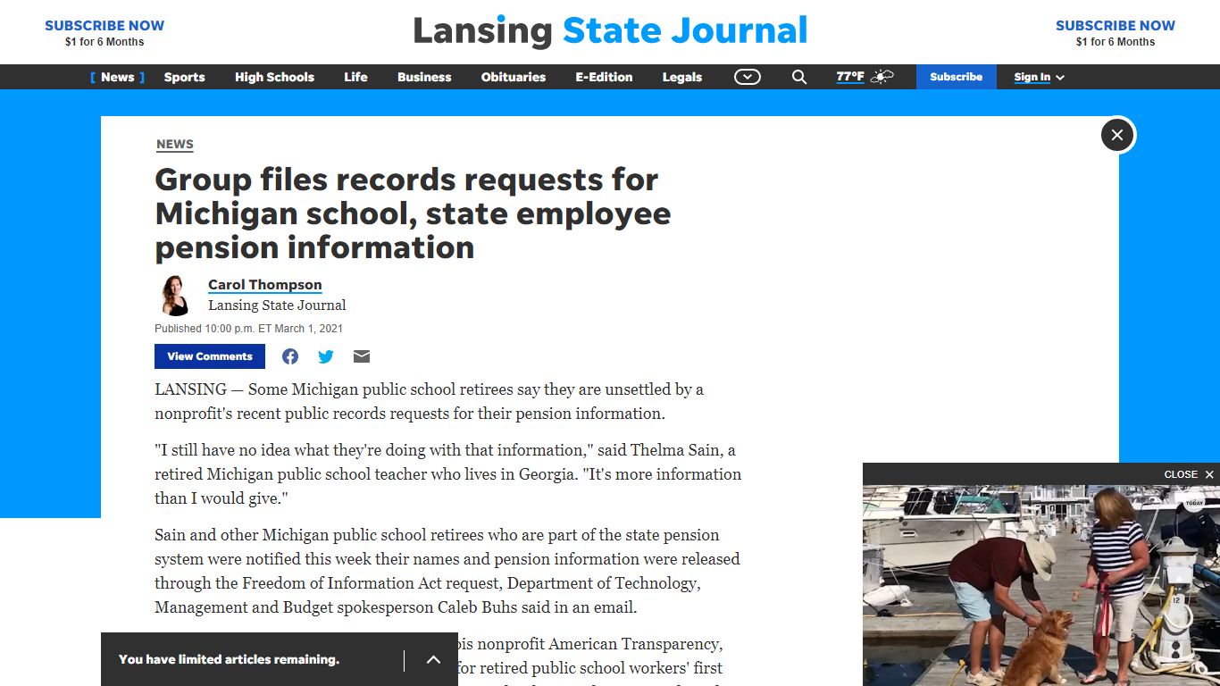 Group files records requests for Michigan school, state ...